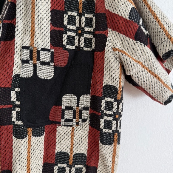 Ace & Jig murphy shirt | fall 23 | redwood - redwood / s | ace&jig - Picture 3 of 5